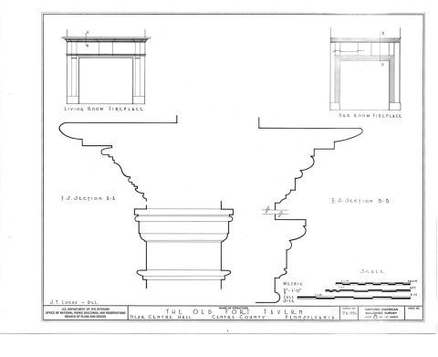 HABS PA,14-CENHA.V,1- (sheet 8 of 10) - Old Fort Tavern