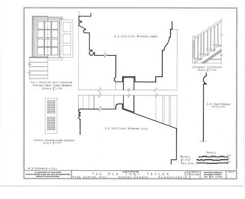 HABS PA,14-CENHA.V,1- (sheet 9 of 10) - Old Fort Tavern