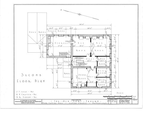 HABS PA,14-CENHA.V,1- (sheet 3 of 10) - Old Fort Tavern