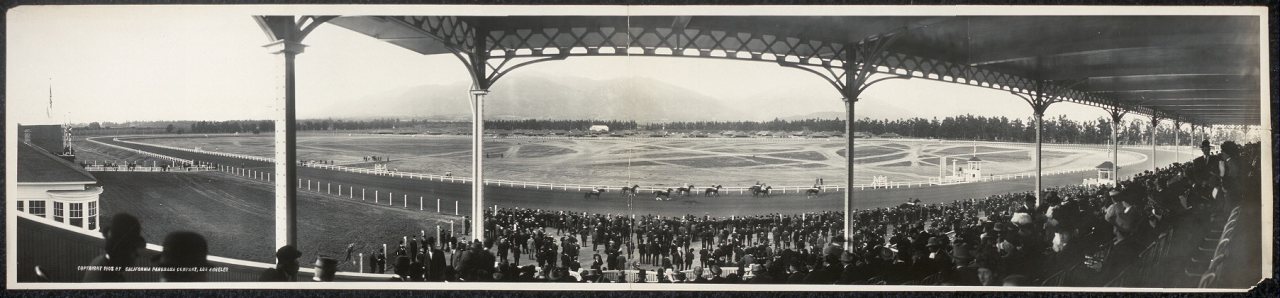 General view, Santa Anita Race Track
