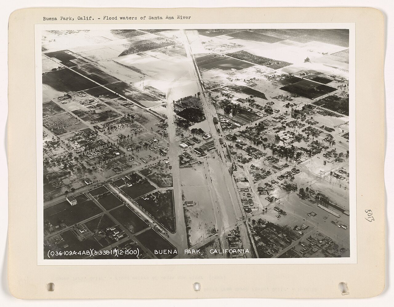 Floods - California - Bueena Park through Yoba Linda