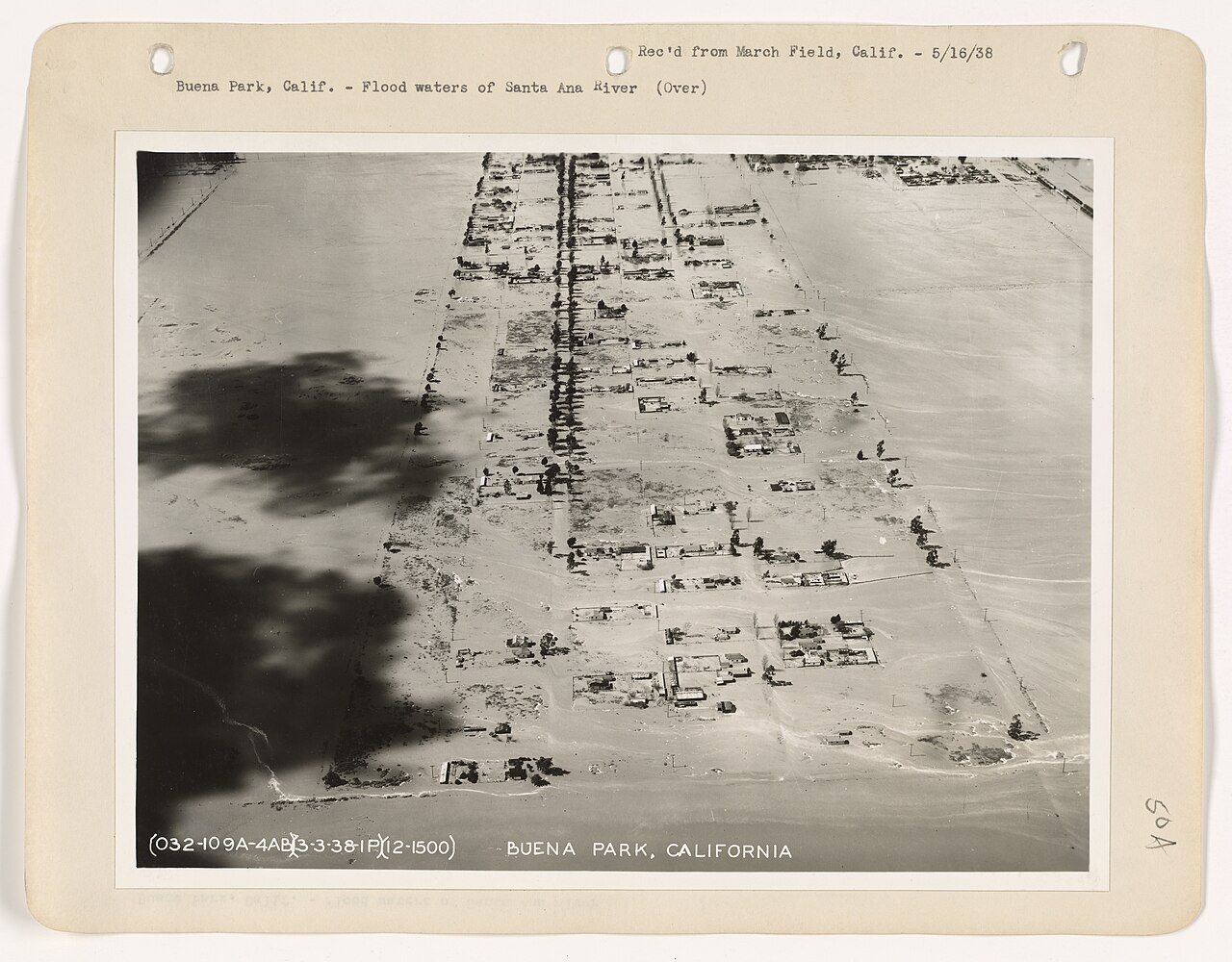 Floods - California - Bueena Park through Yoba Linda