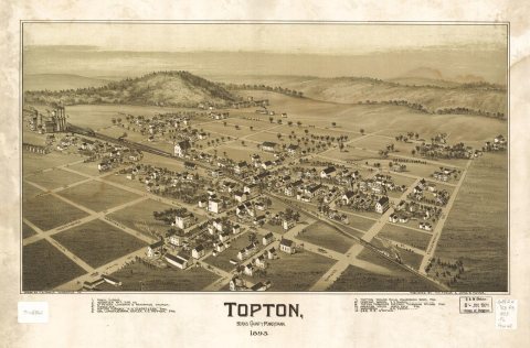 Topton, Berks County, Pennsylvania 1893