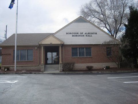 Alburtis, PA borough hall (2), March 2024