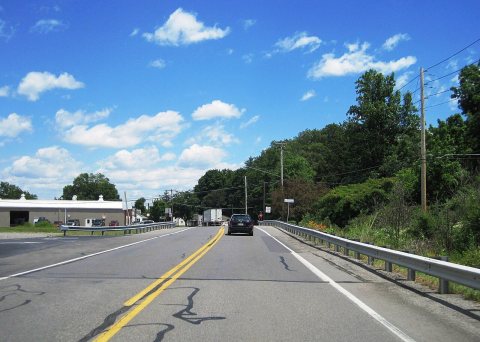 US 522 nb entering Beavertown, PA, June 2024