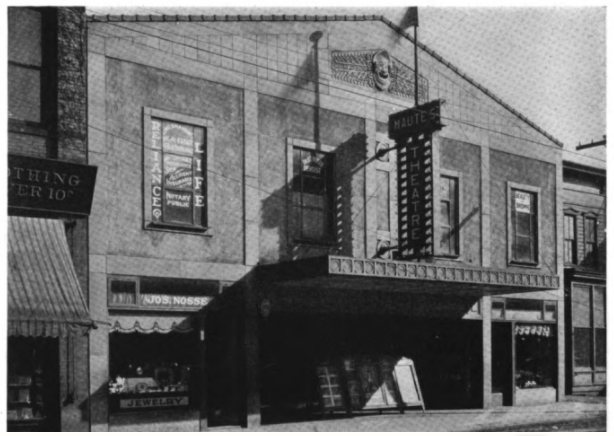 Mautes Theater Irwin Pa facade
