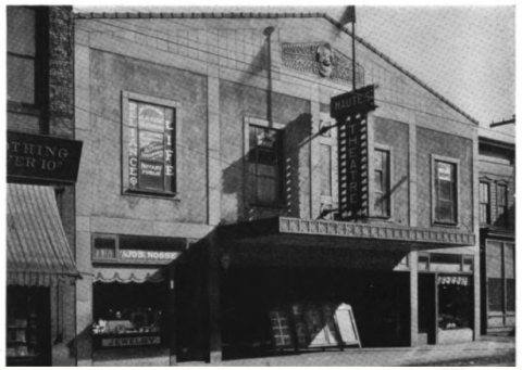 Mautes Theater Irwin Pa facade