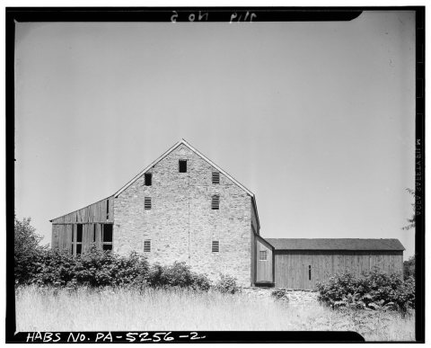 END ELEVATION - Stone Barn, Mount Pleasant Road