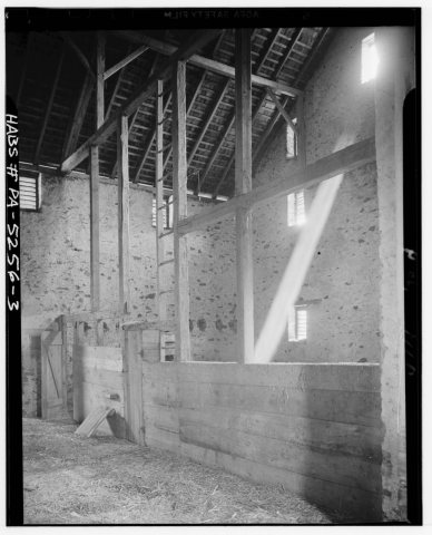 FRAMING DETAIL - Stone Barn, Mount Pleasant Road