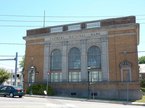 Farmers National Bank Building, Pennsburg, MontCo PA