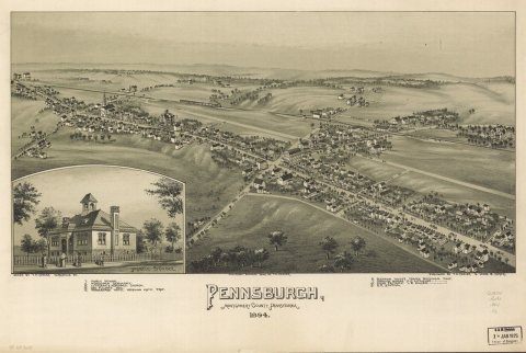 Pennsburgh, Montgomery County, Pennsylvania 1894