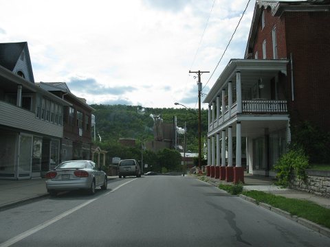 1793 - Roaring Spring - Main St at Cemetery Ave