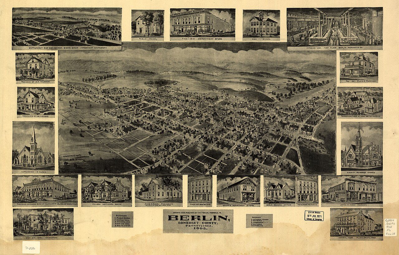 Berlin, Somerset County, Pennsylvania 1905