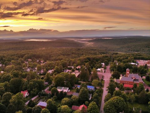 Laporte PA & Worlds End State Park Shown in June 2019