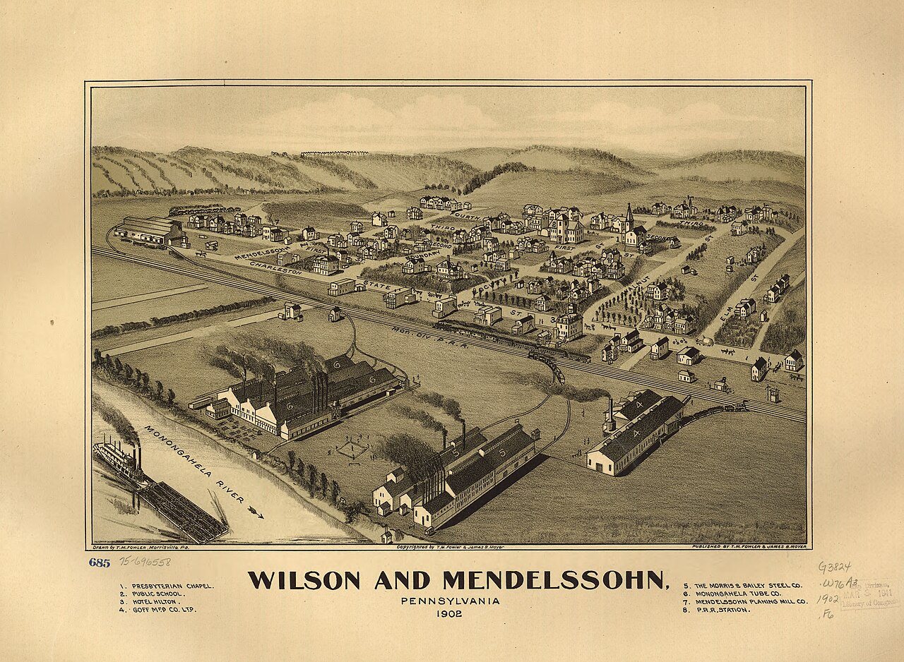 Wilson and Mendelssohn, Pennsylvania 1902