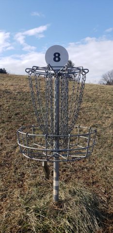 Disc golf at Lloyd H Roland Memorial Park