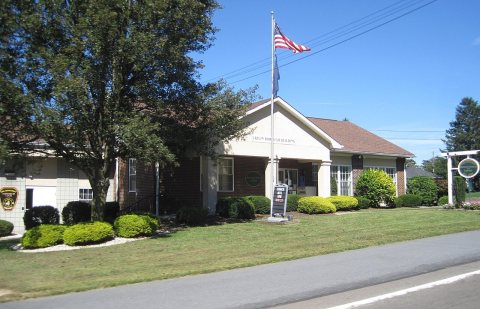 Laflin, PA municipal building (2), Sept. 2023