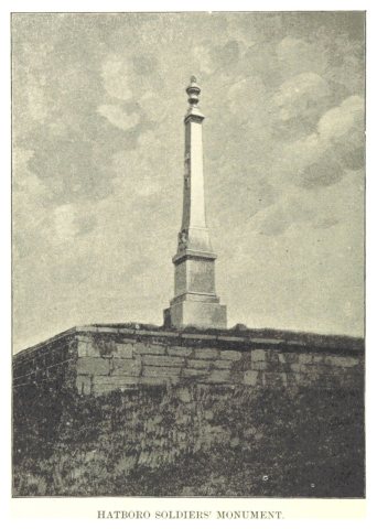 HOTCHKIN(1892) p234 HATBORO, SOLDIERS' MONUMENT