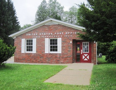 Elgin, PA post office, June 2024