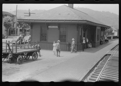 Railroad depot