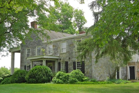 Mitchell Shook House FranCo PA nrhp