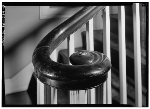 BALUSTRADE AT NEWELL - Lenox-Keene House, 710 Radcliffe Street