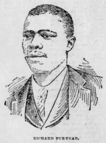 Richard Puryear, lynched in Stroudsburg, Pennsylvania, in 1894