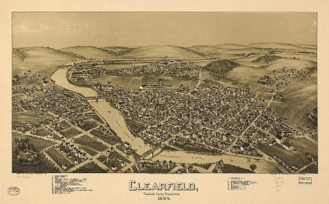 Clearfield, Clearfield County, Pennsylvania. 1895