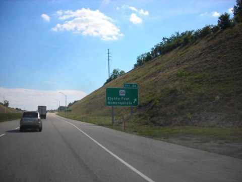 PA Route 43 exit 44