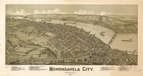 Monongahela City, Pennsylvania, 1902