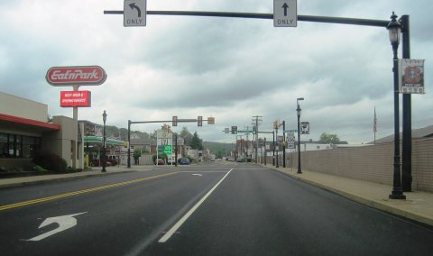 PA 88-837 nb at PA 136 west, May 2024