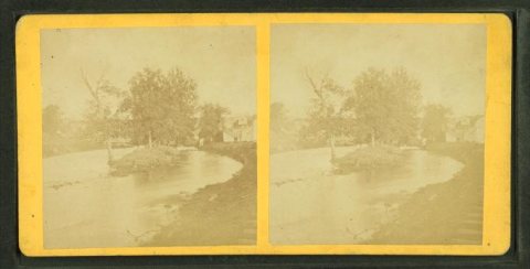 Spring Creek below Bellefonte looking south