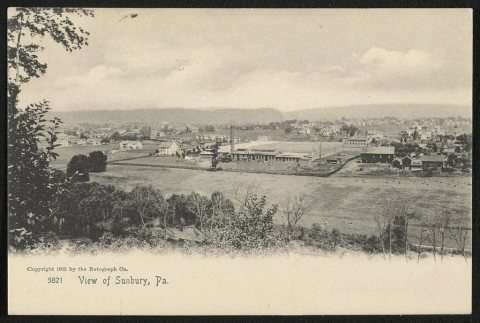 View of Sunbury, Pa