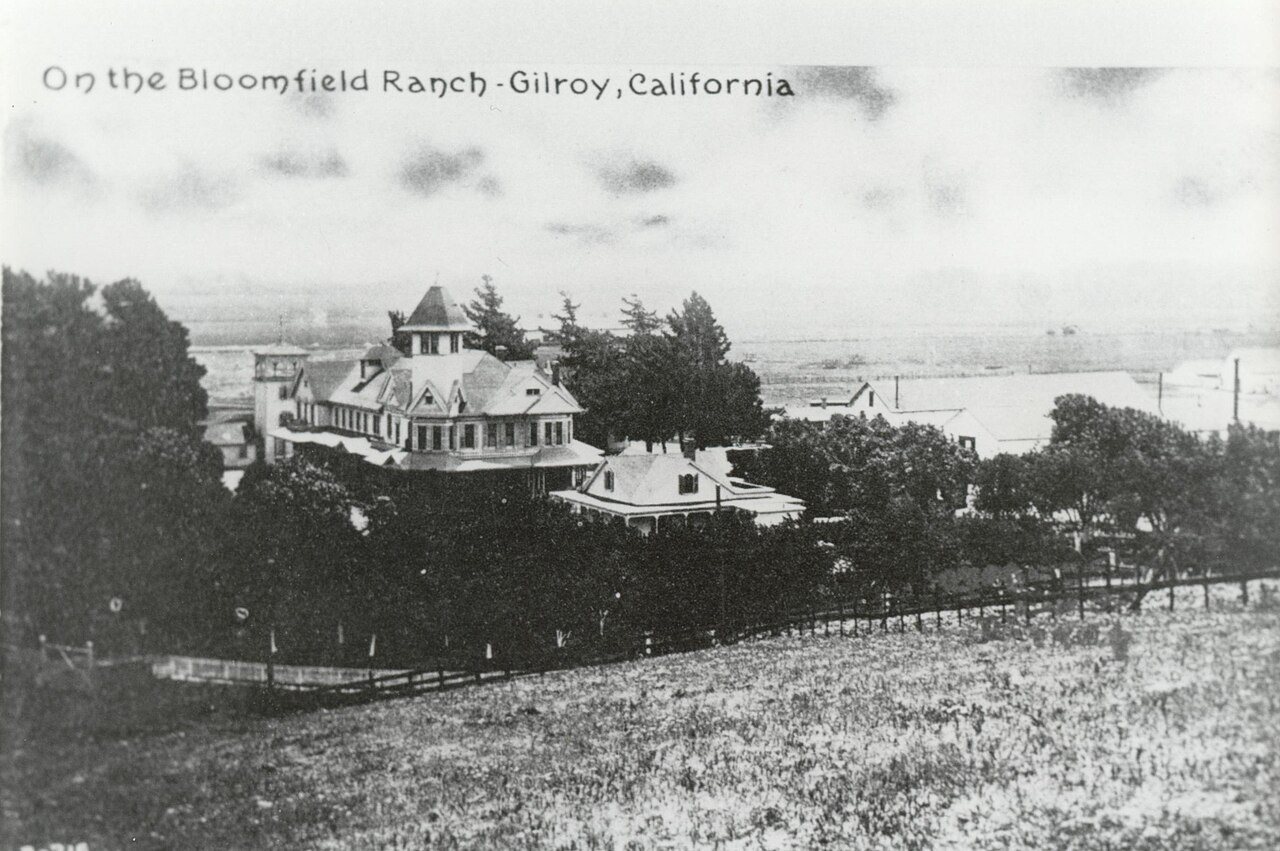 Postkarte der Bloomfield-Farm