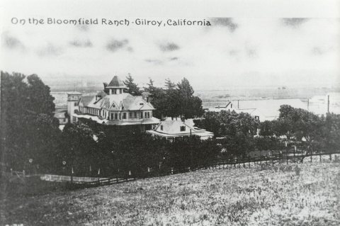 Postkarte der Bloomfield-Farm