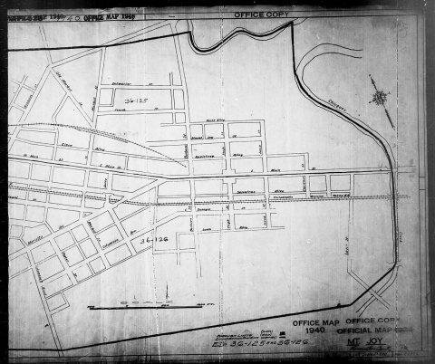 1940 Census Enumeration District Maps - Pennsylvania - Lancaster County - Mount Joy - ED 36-125, ED 36-126, ED 36-127, …