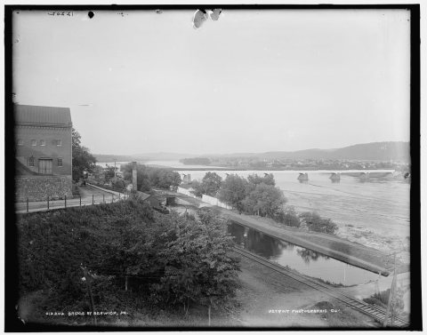 Bridge at Berwick, Pa