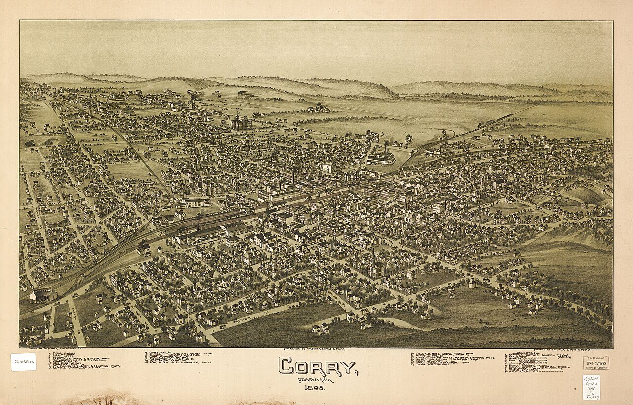 Corry, Pennsylvania 1895 LOC 73693126