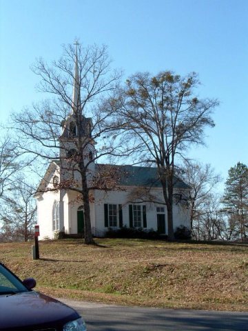 Savannah River Scenic Byway - Church in
