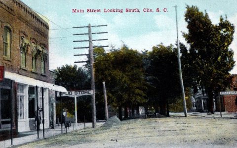 Clio - Main Street, looking south