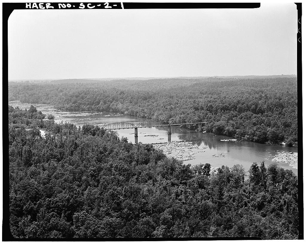 Sanders Ferry Bridge, State Highway 184, Spanning Savannah River