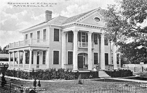 Mayesville - Residence of H.C. Bland