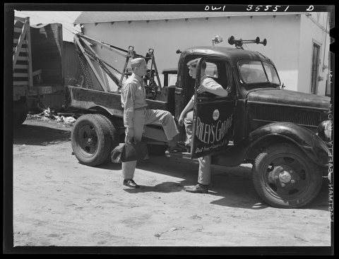 Untitled photo, possibly related to: Bowman, South Carolina. Sergeant John Riley of the 25th service group of the Air S…