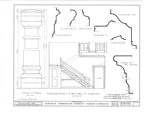 HABS SC,10-MCCLEL.V,2- (sheet 8 of 12) - Lynch House, U.S. Routes 17 and 701
