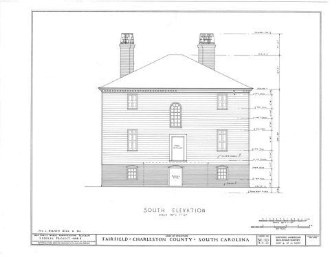 HABS SC,10-MCCLEL.V,2- (sheet 6 of 12) - Lynch House, U.S. Routes 17 and 701