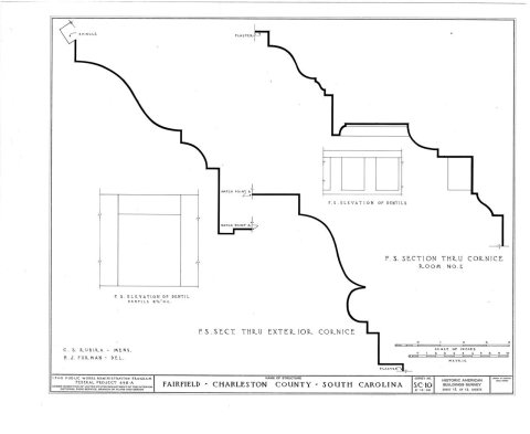HABS SC,10-MCCLEL.V,2- (sheet 12 of 12) - Lynch House, U.S. Routes 17 and 701
