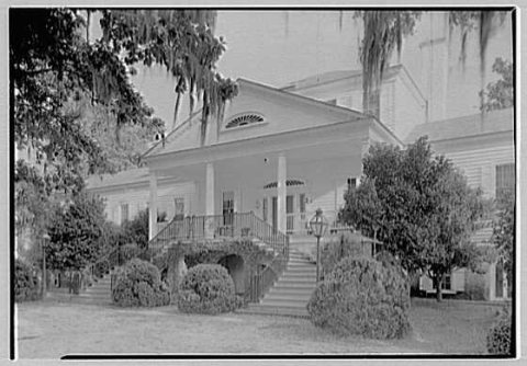 H.S. Shonnard, Harrieta Plantation, residence in Santee, South Carolina. LOC gsc.5a02868