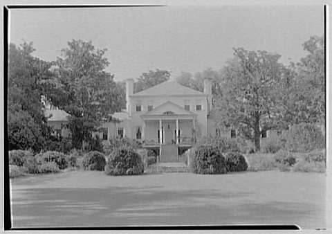 H.S. Shonnard, Harrieta Plantation, residence in Santee, South Carolina. LOC gsc.5a02869