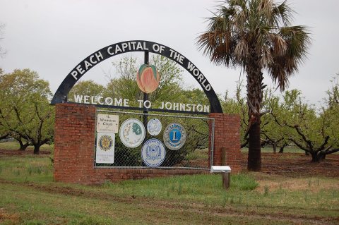 JohnstonSCWelcomeSign