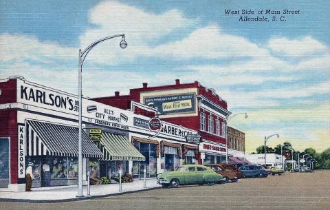 Allendale - West side of Main Street